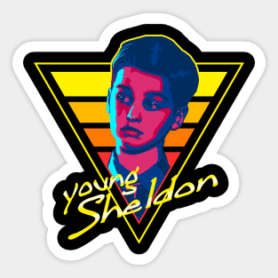 Young Sheldon Sticker